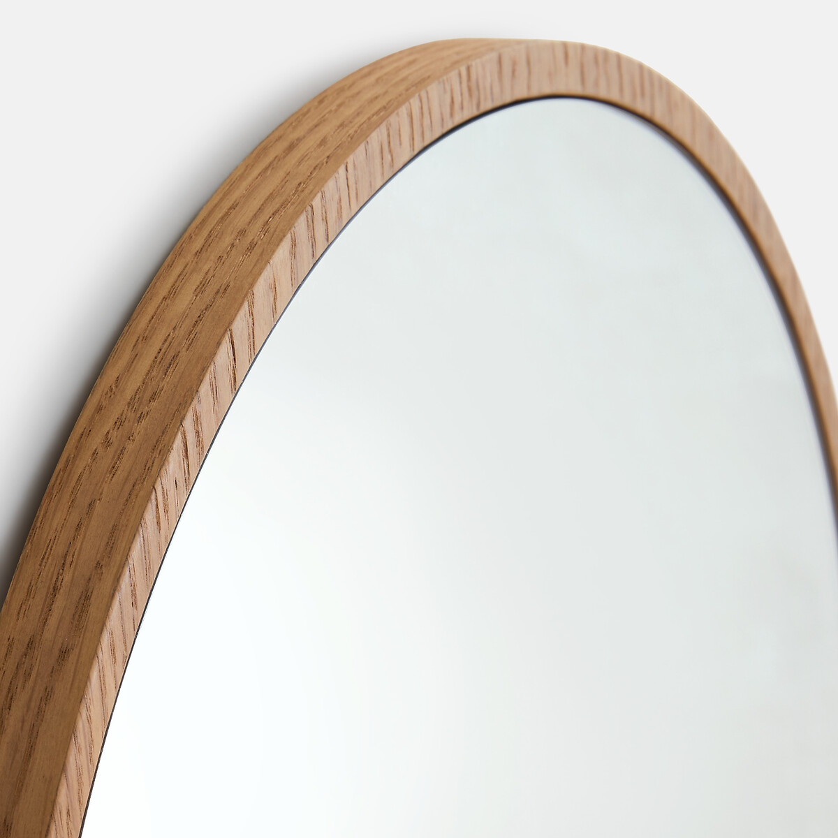 Espelho grande, em forma de arco, folheado de carvalho, comprimento 42 x altura 120 cm, IODUS natural, LA REDOUTE INTERIEURS