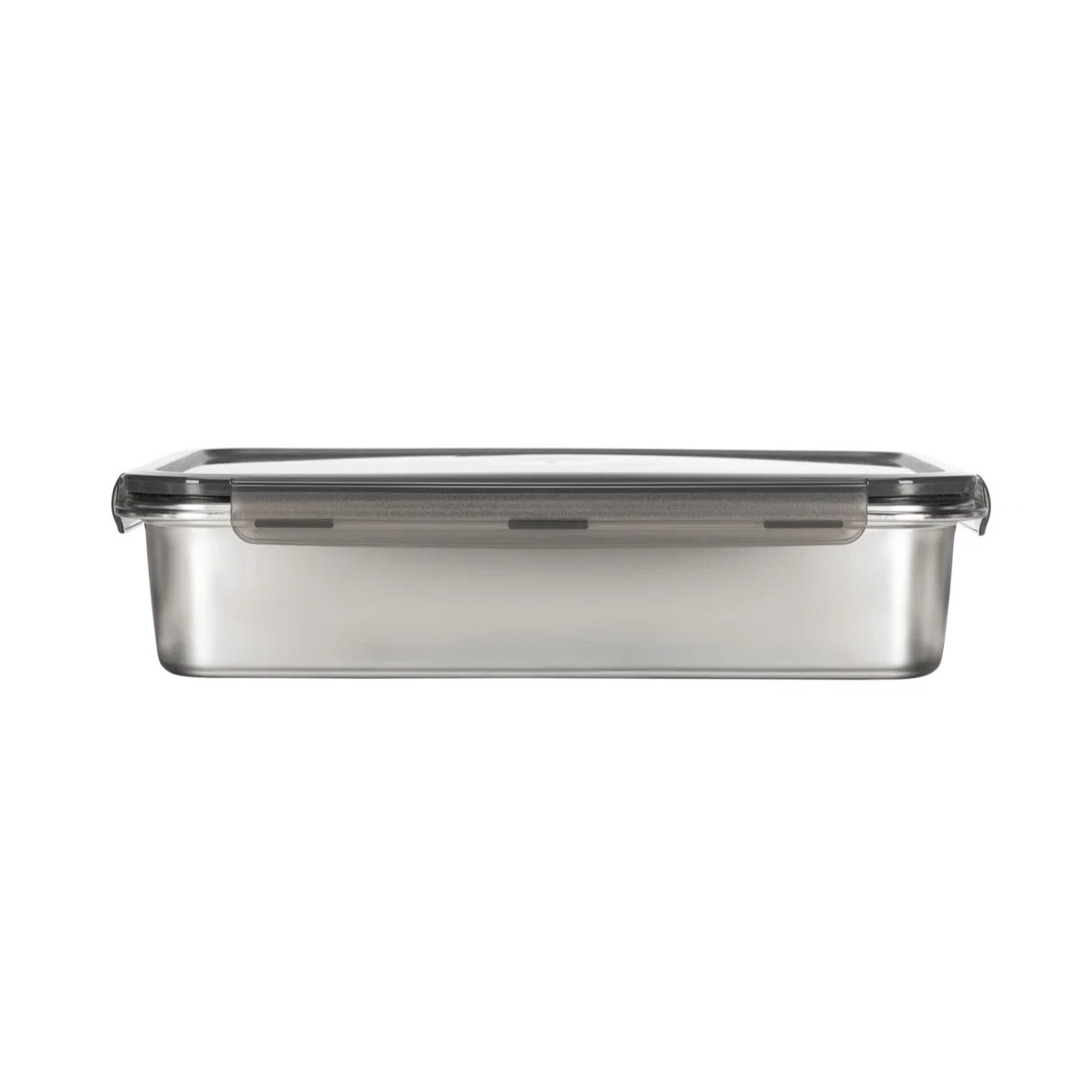 Lot de 5 boîtes rectangulaires en inox (650, 1300, 5000 ml) - Nomade argenté, LAGUIOLE CUISSON