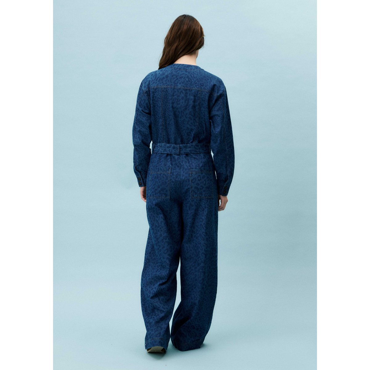 Combi en coton DANAUS bleu jean, FRNCH
