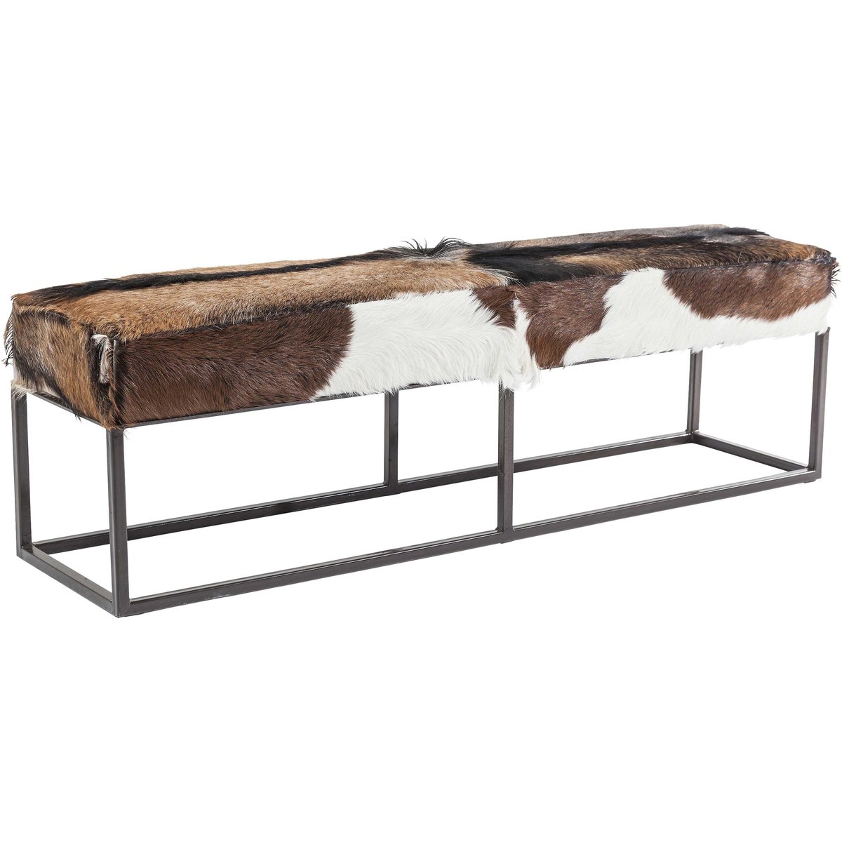 Banc en peau de chèvre, COUNTRY LIFE marron, KARE DESIGN
