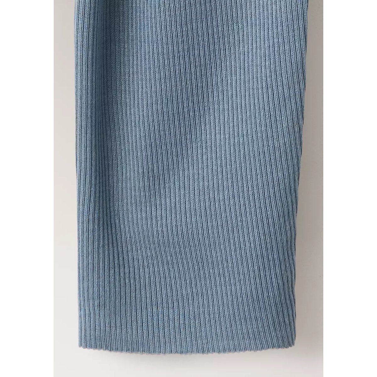 T-shirt de pyjama en mélange de lyocell et de laine bleu, MANGO