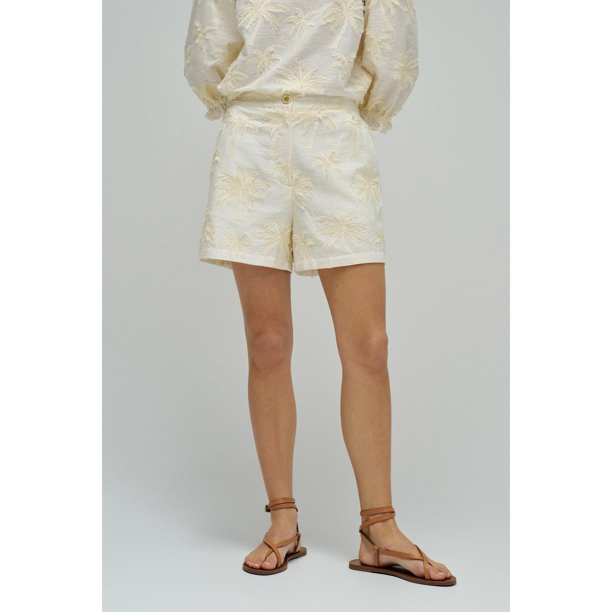 PANTALONS AVEC EFFET TRIDIMENSIONNEL blanc, SALSA JEANS