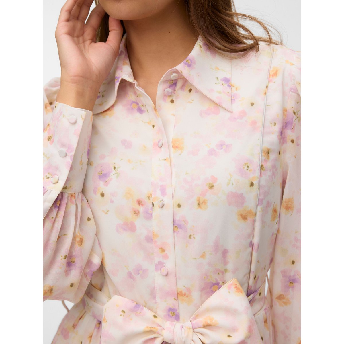 Robe Chemise birch, VERO MODA