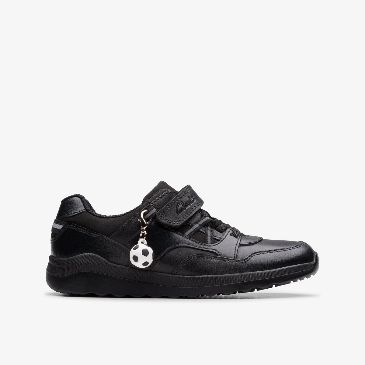 Derbies Cuir Coupe Large DAZE KICK K noir, CLARKS