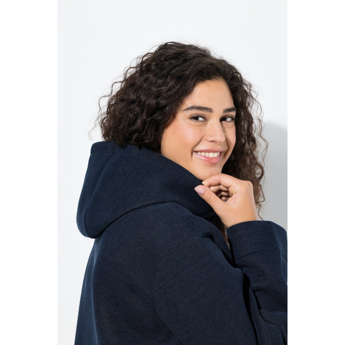 Duffle-coat HYPRAR à capuche marine, ULLA POPKEN