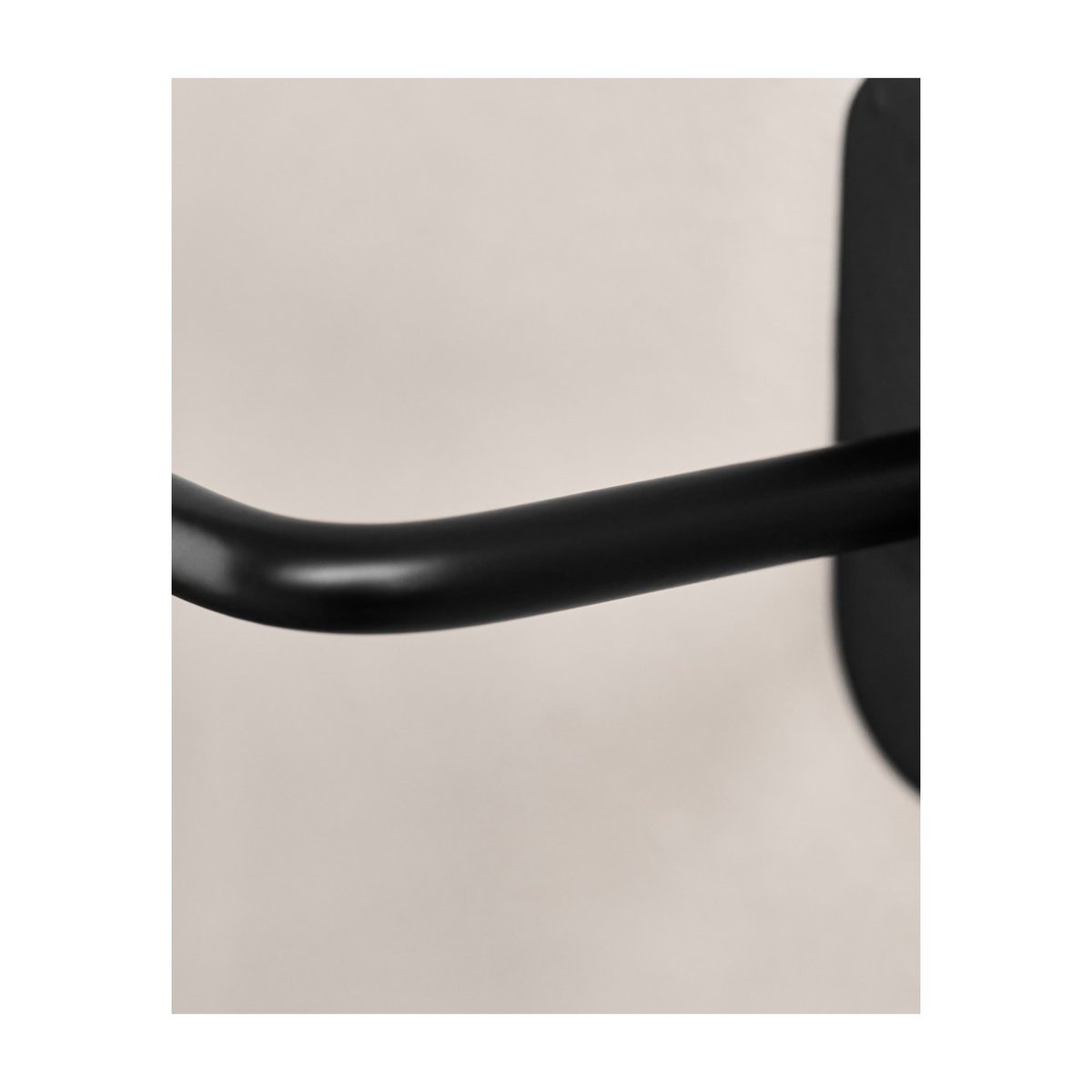 Porte-serviettes Pati noir, HOUSE DOCTOR