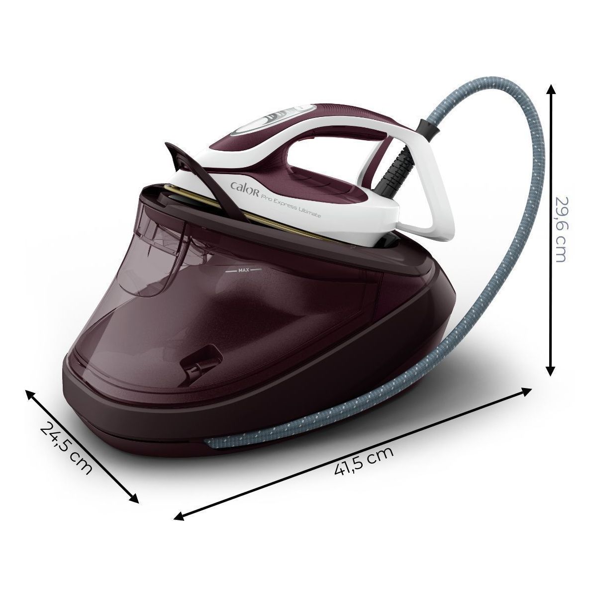 Centrale vapeur GV9721C0 Pro Express Ultimate 2 bordeaux, CALOR