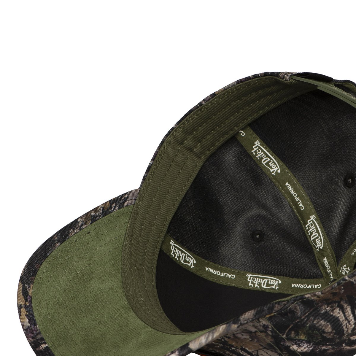 Casquette baseball KAMO vert/marron/kaki/noir/orange, VON DUTCH