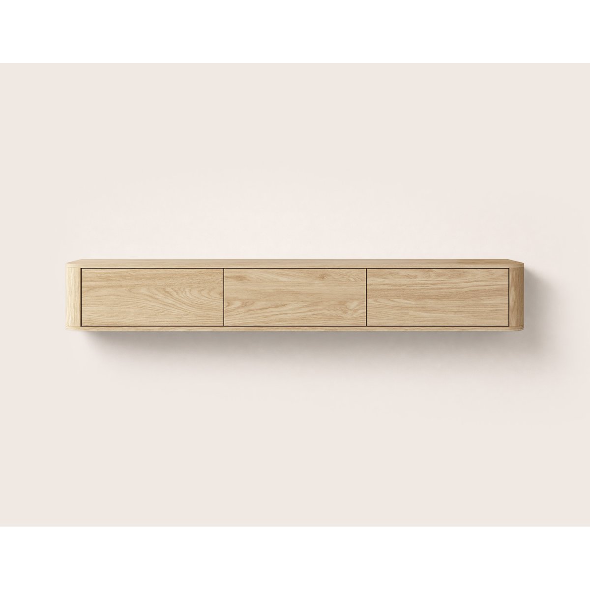 Meuble TV - MONA effet chêne, BEST MOBILIER