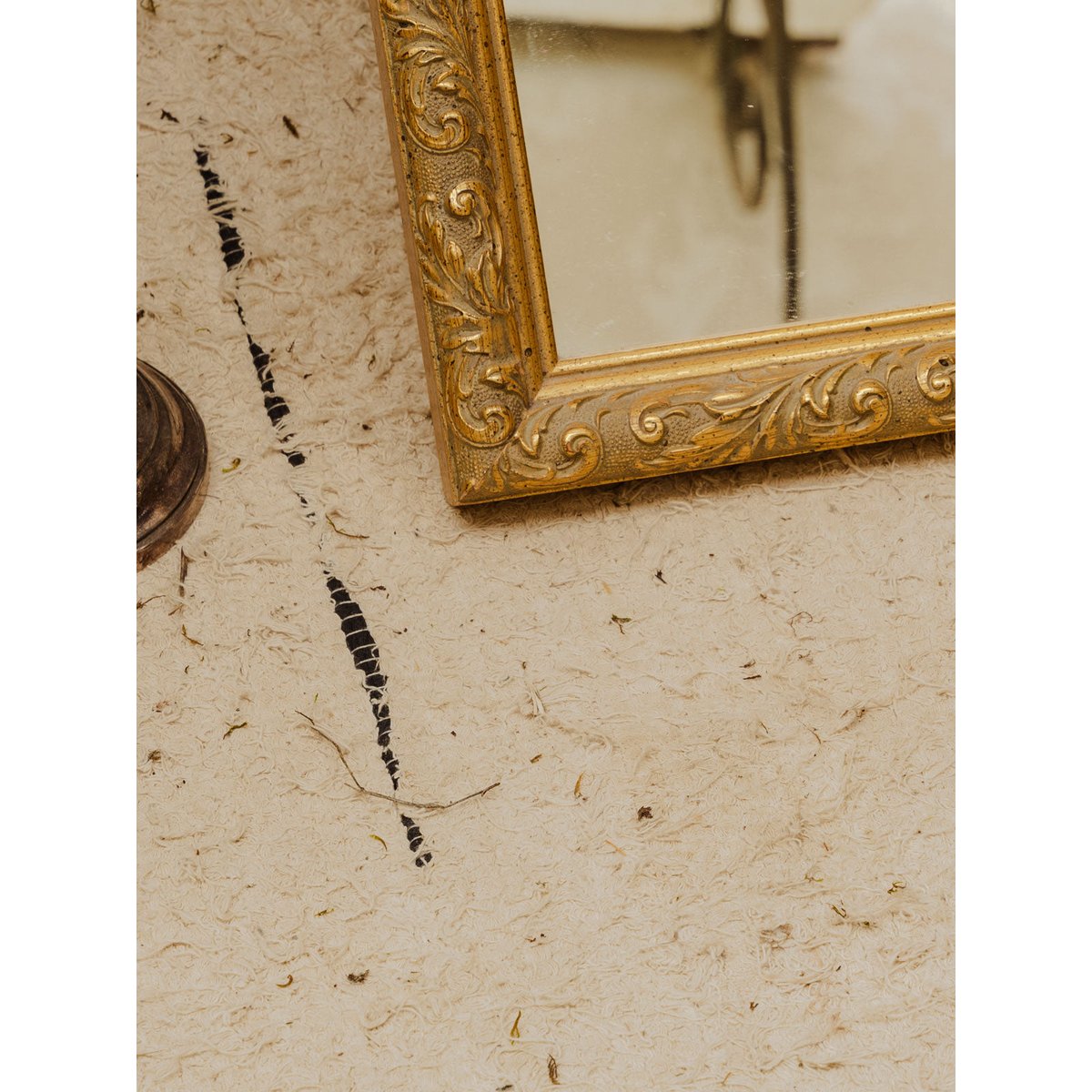 Miroir en bois doré Georges N°1498 - Bon état doré, DEBONGOUT