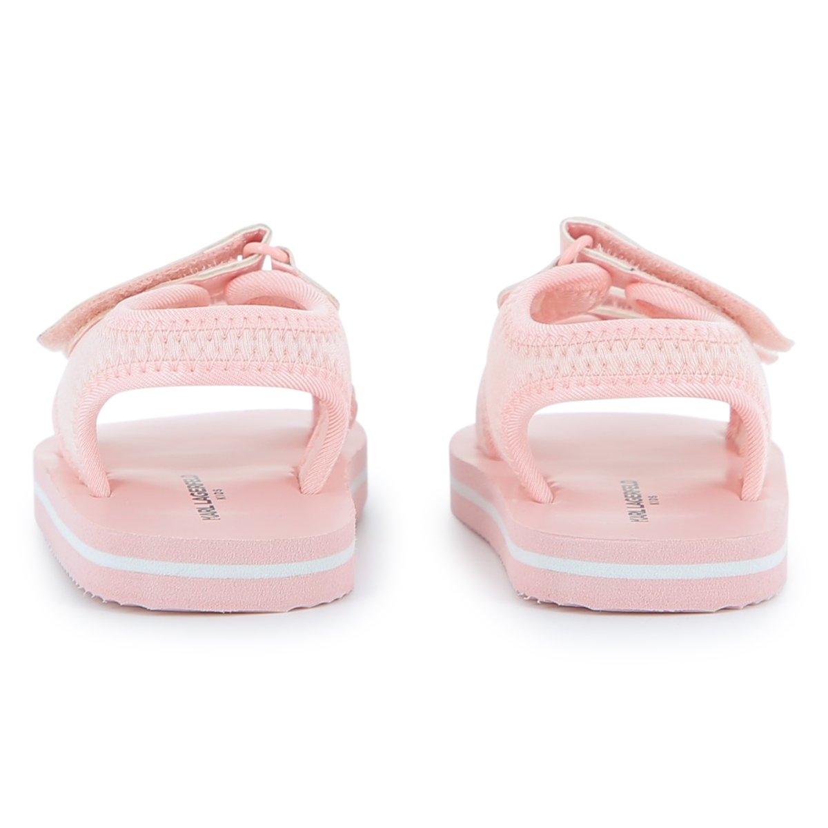Sandales à brides rose love, KARL LAGERFELD KIDS