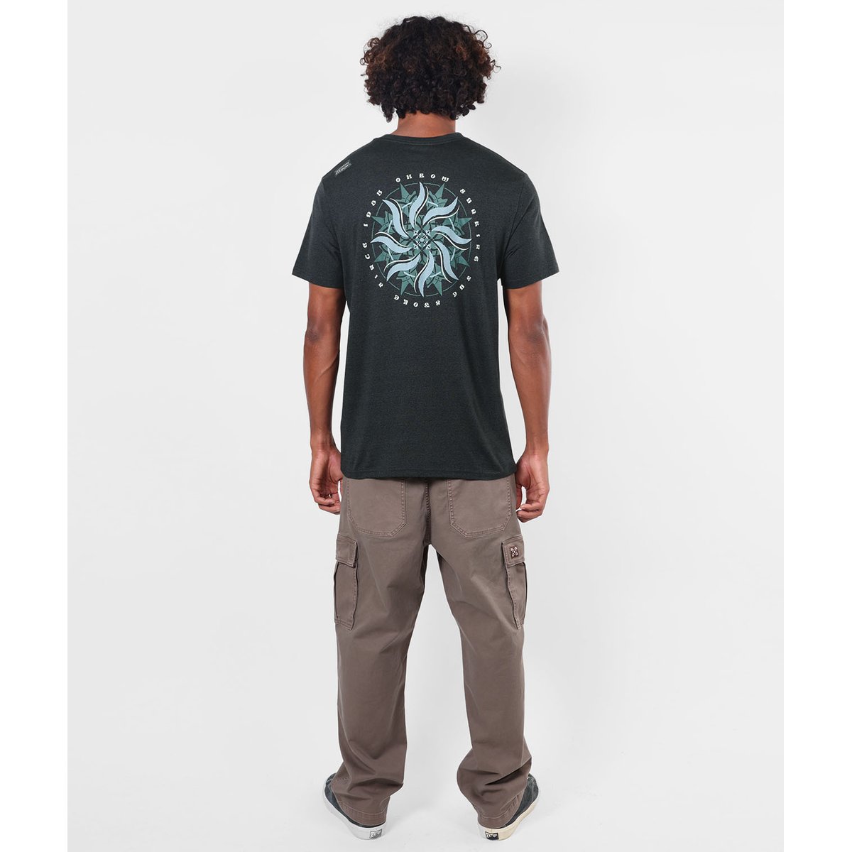 Tee-shirt manches courtes SHURIKEN pewter, OXBOW