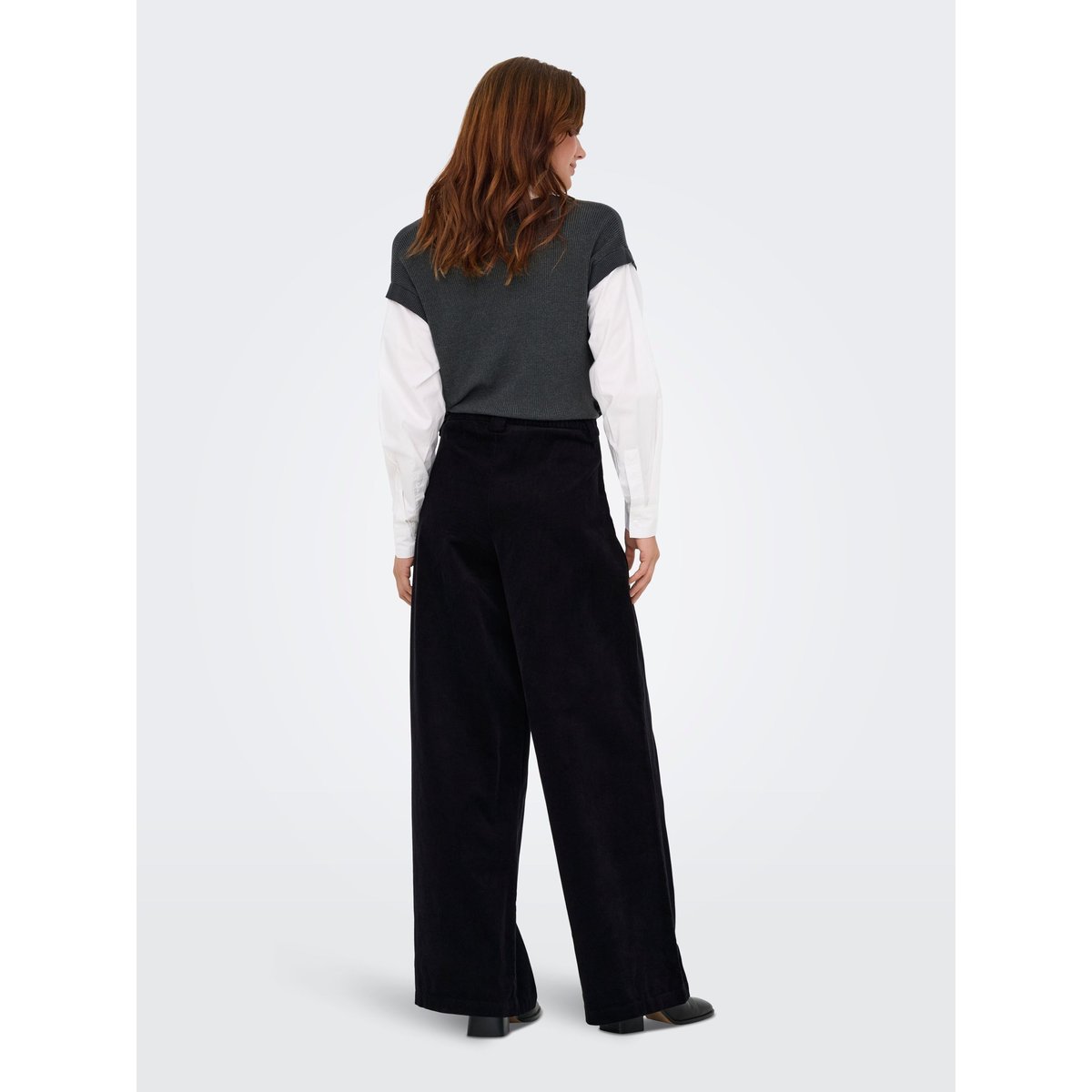 Pantalon À Jambe Large noire - black, ONLY