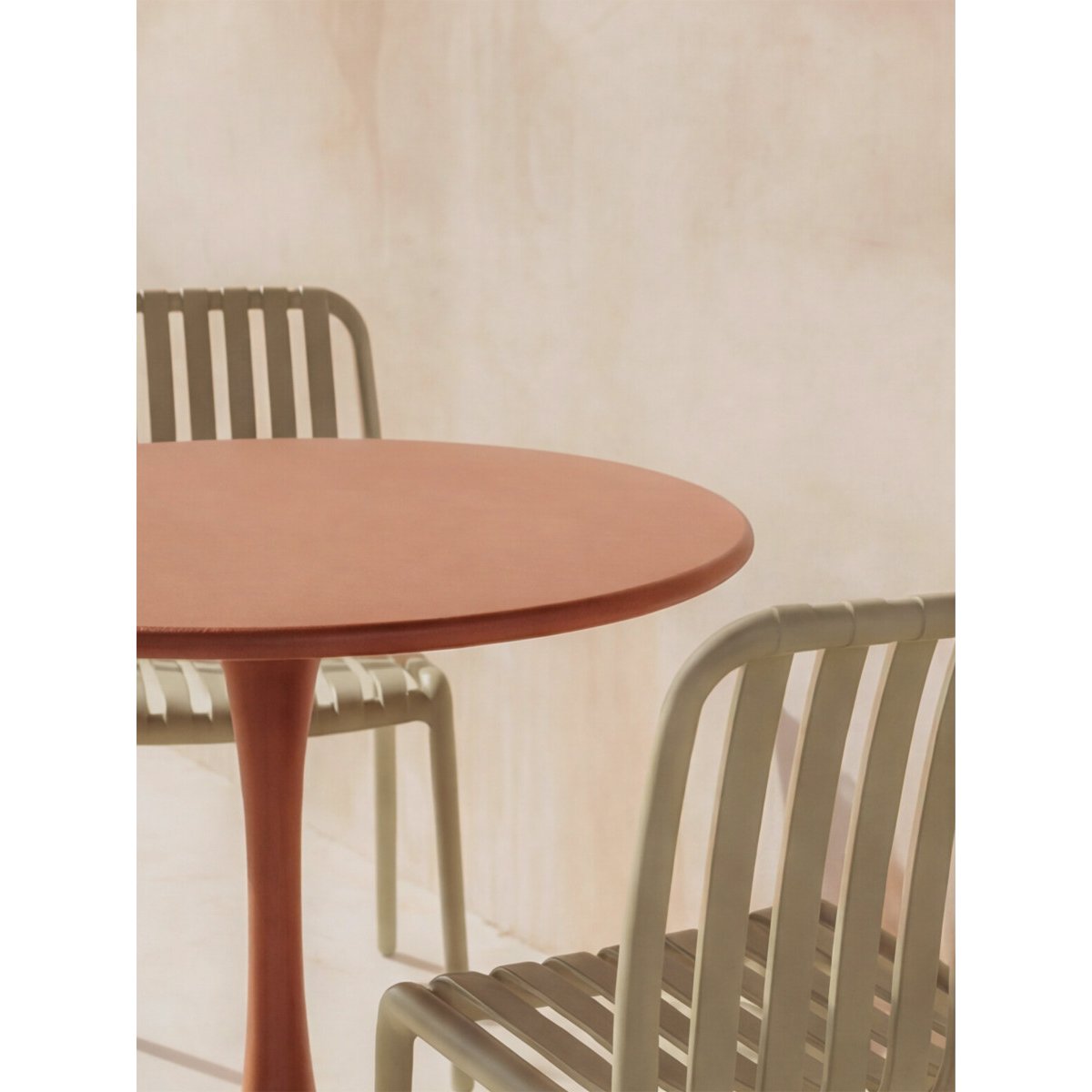 Table extérieur Métal - NUMA terracotta, KENAY