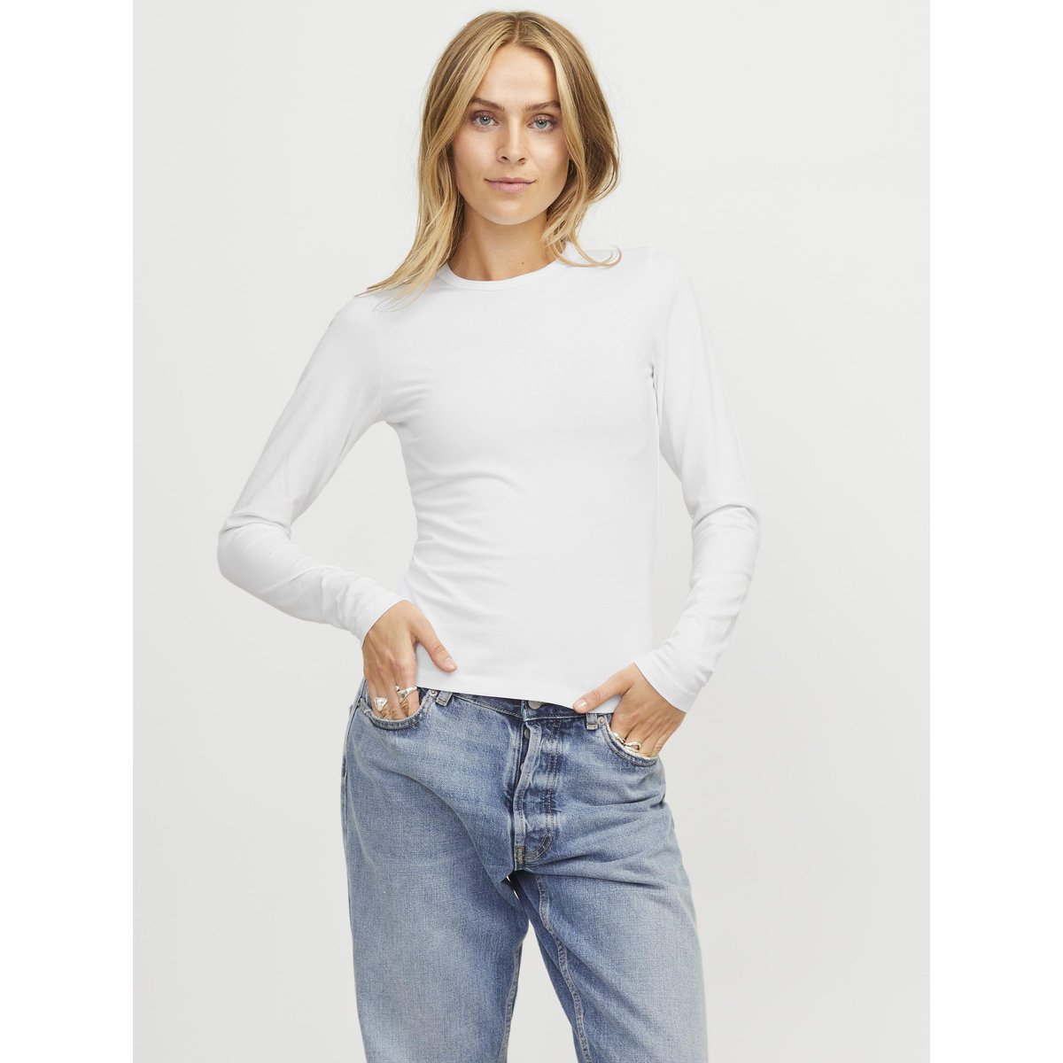 T-Shirt À Manches Longues bright white, JJXX