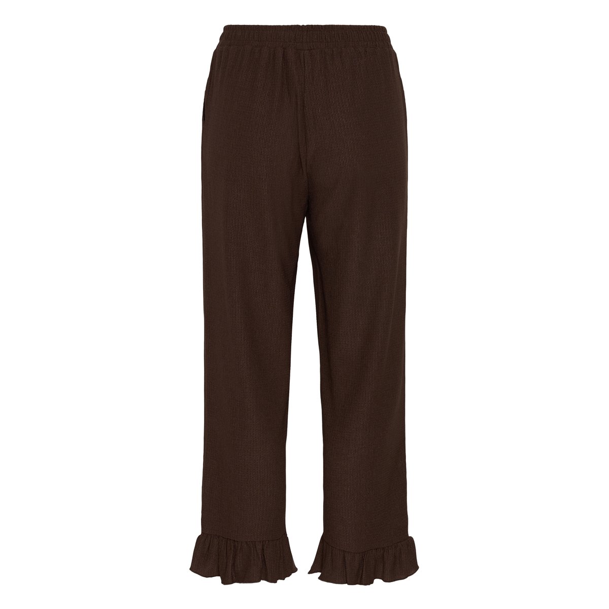 Pantalon en jersey marron coffee bean, KAFFE
