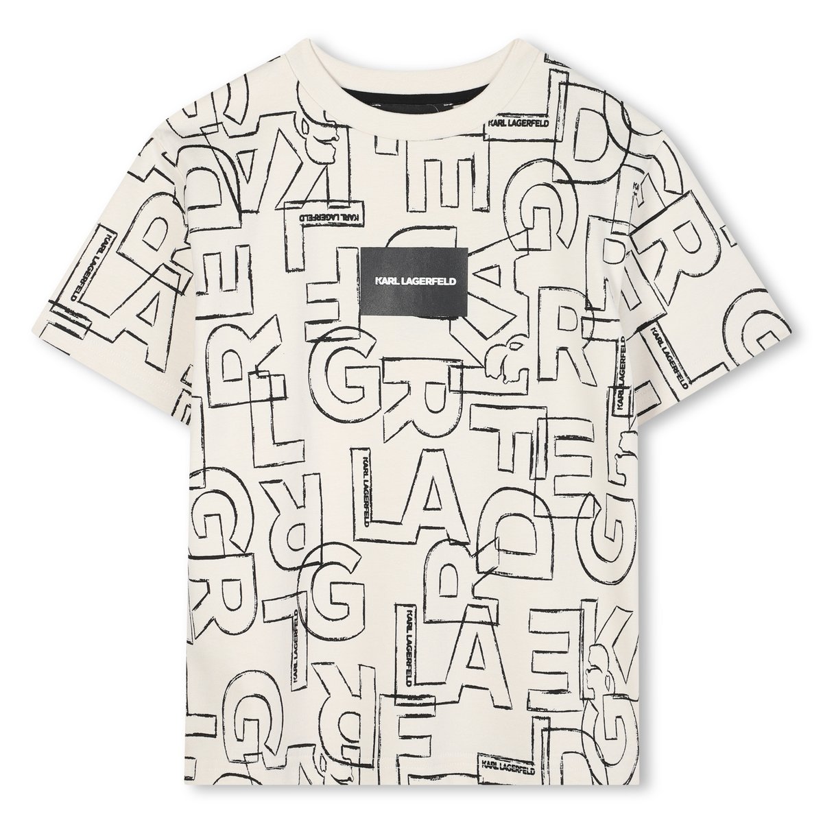 T-shirts à manches courtes milk, KARL LAGERFELD KIDS