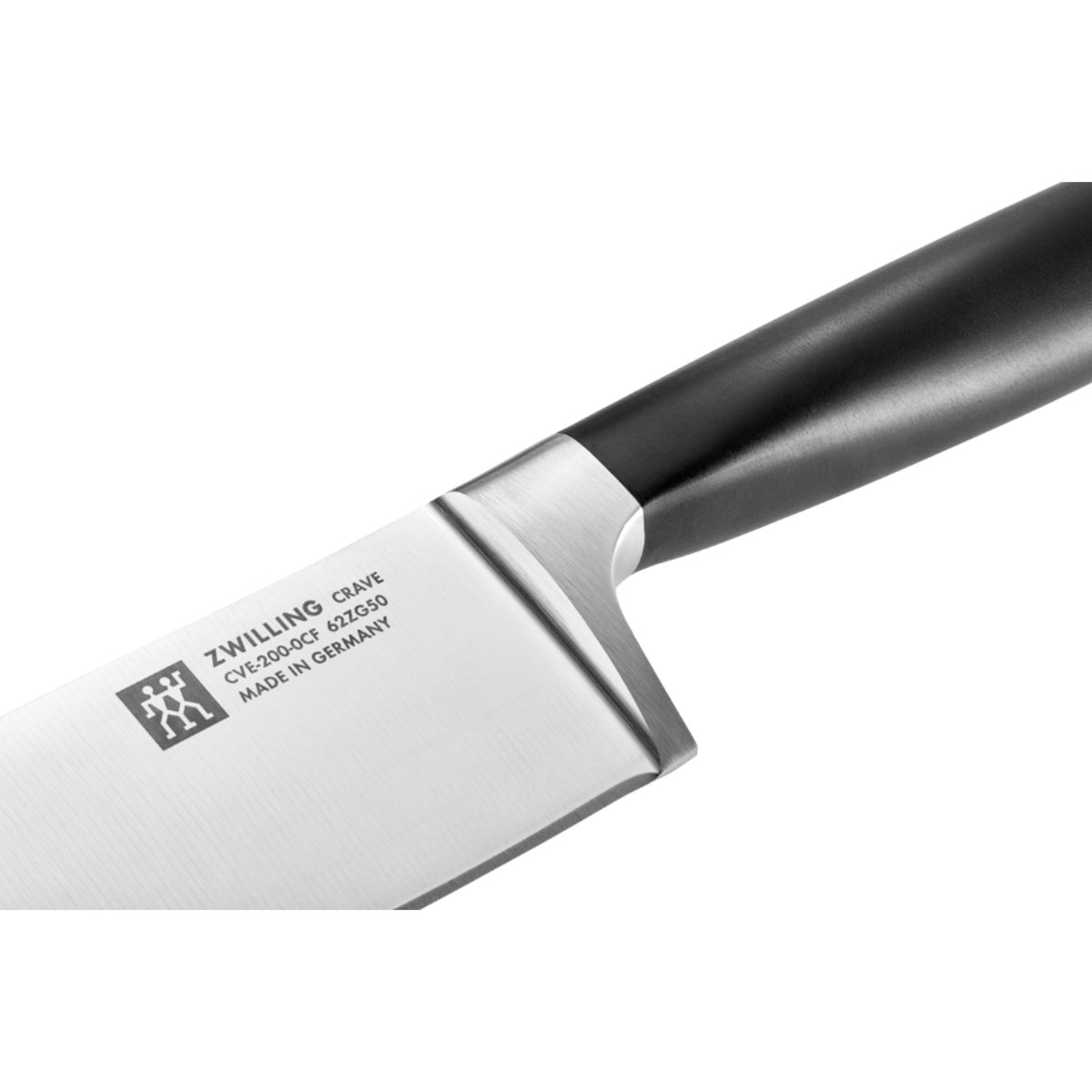 ZWILLING CRAVE Couteau de chef 20 cm, lame lisse, acier inoxydable no-color, ZWILLING