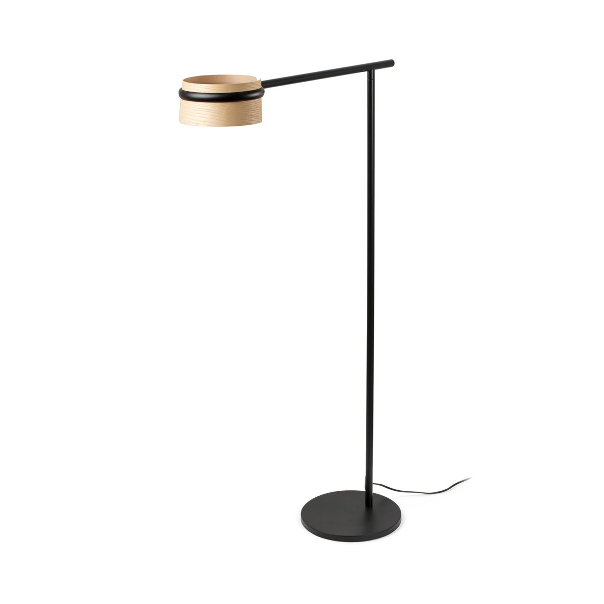 Lampadaire LOOP noir, FARO