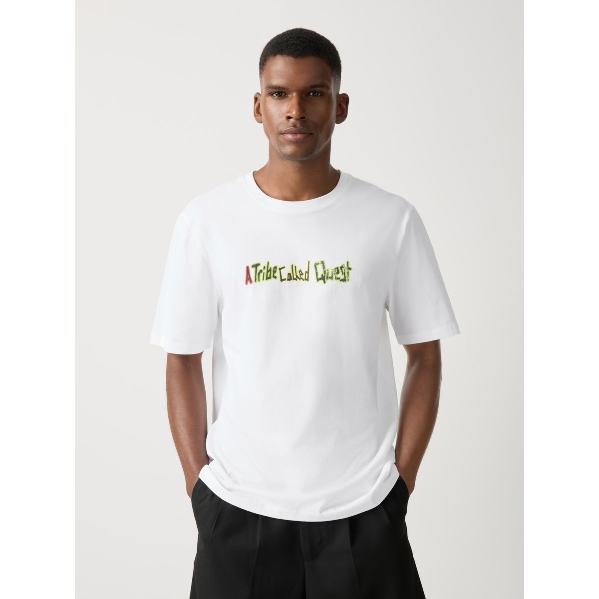 T-shirt décontracté edit a tribe called quest blanc, NEXT