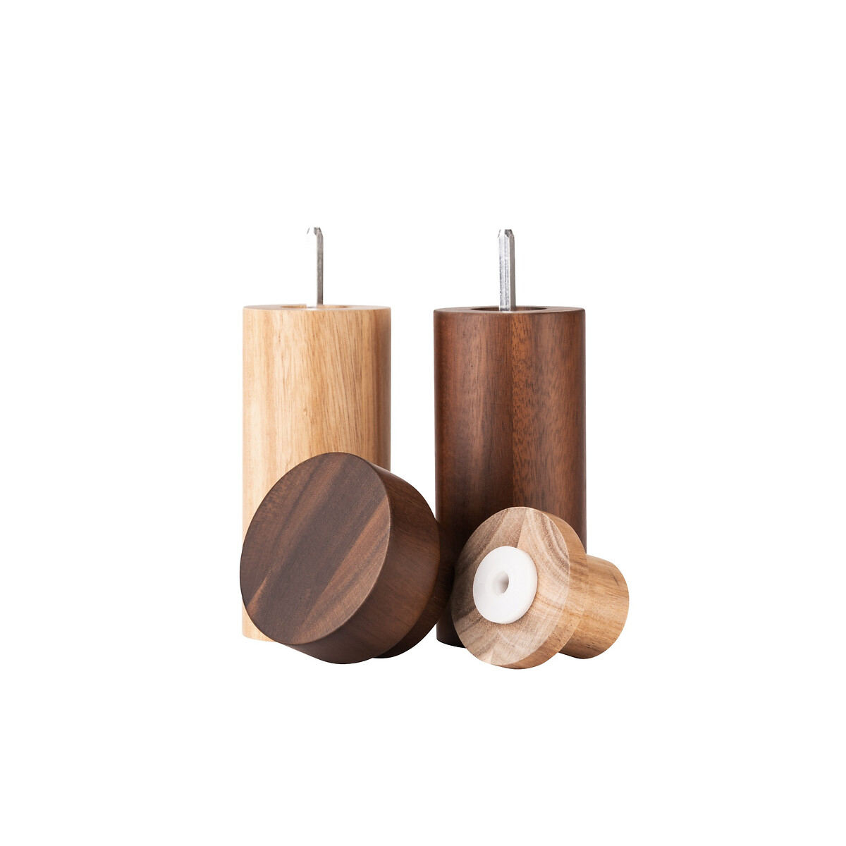 MADE.COM Adao Salt & Pepper Grinders brown , MADE