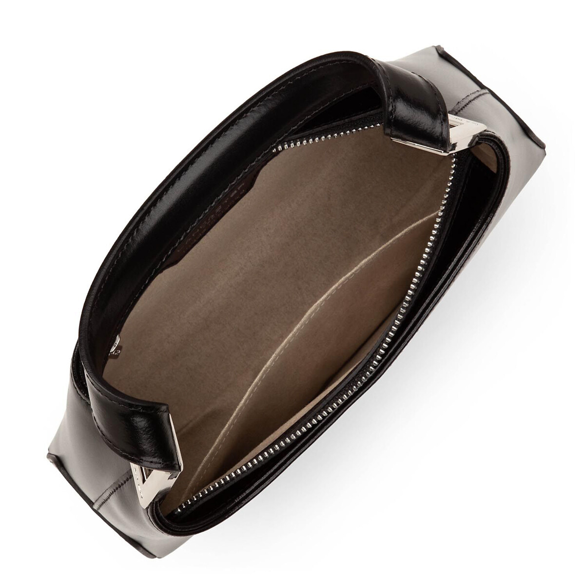 Ledertasche Suave Ace mit Reissverschluss schwarz, LANCASTER