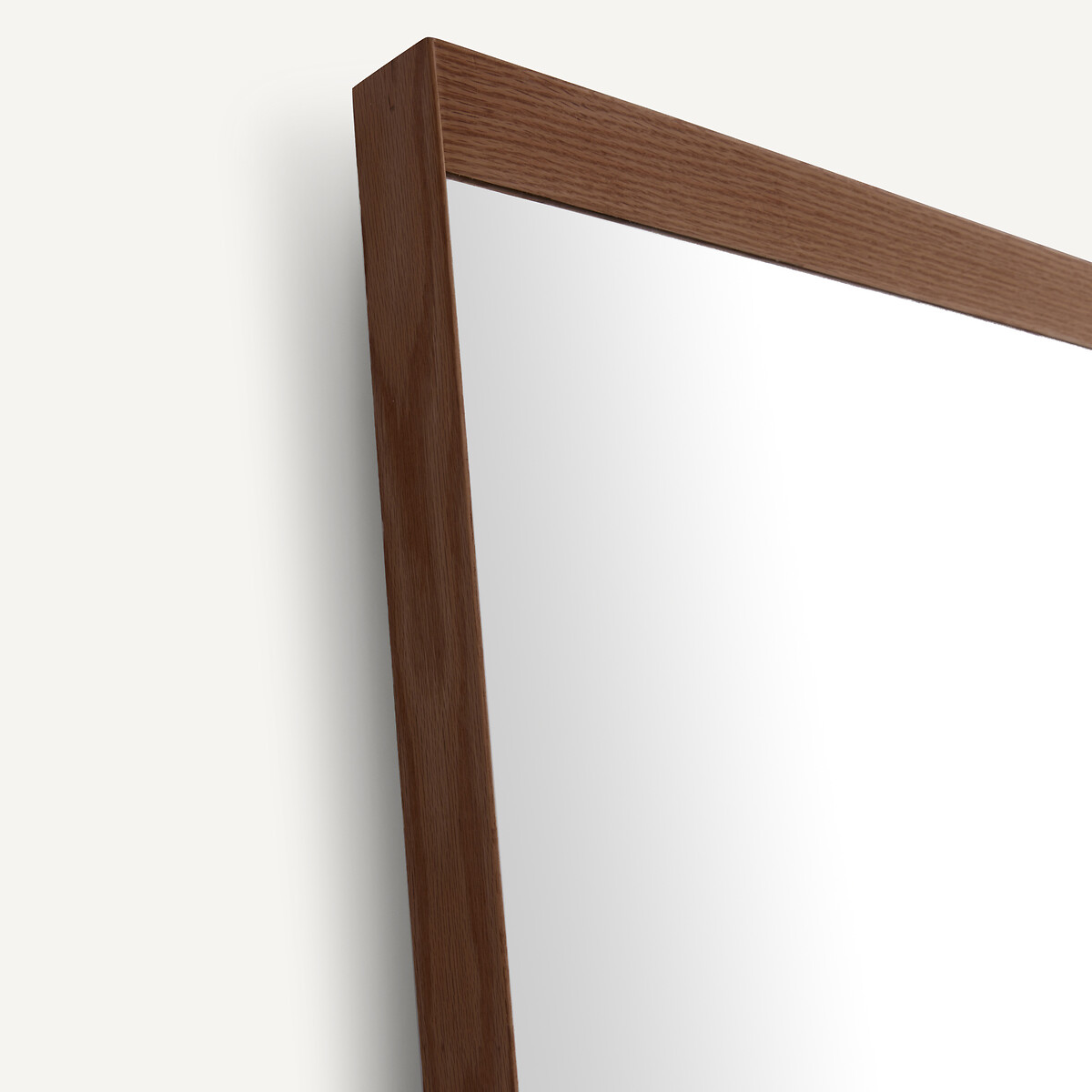 Miroir XXL noyer massif H200 cm, Andromède noyer, AM.PM