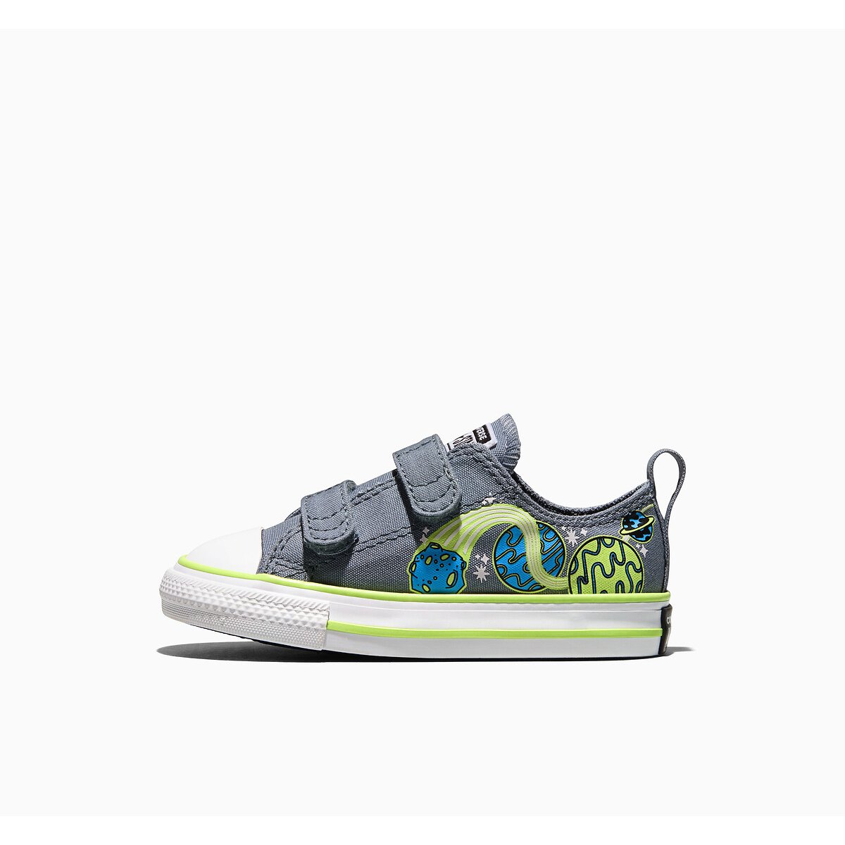 Baskets CHUCK TAYLOR ALL STAR OX PLANETS gris/vert, CONVERSE