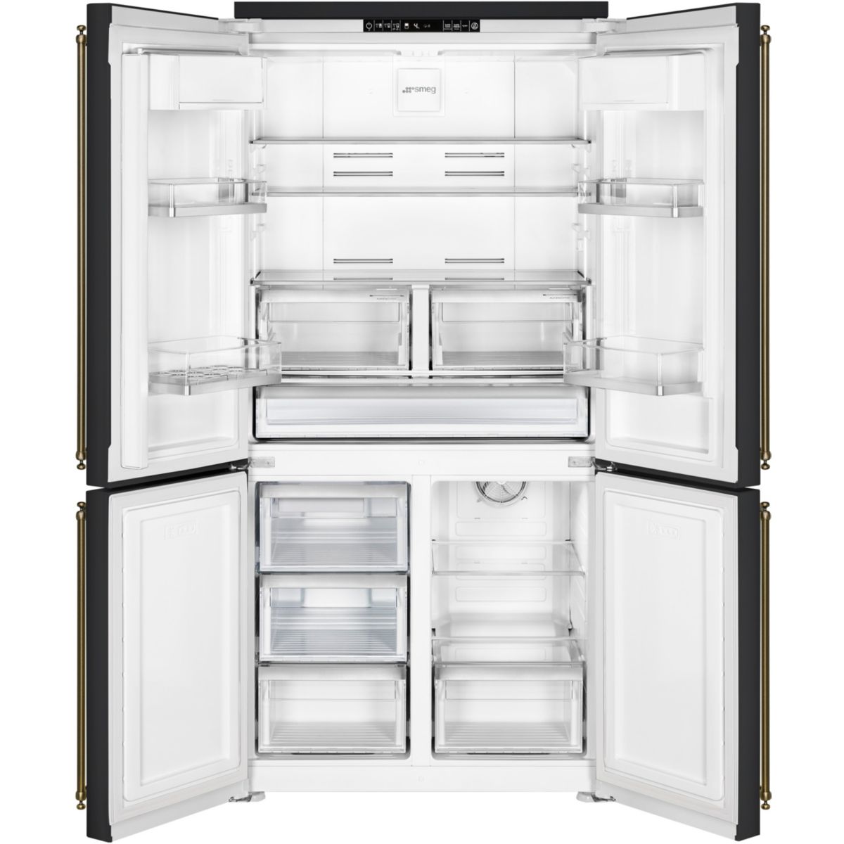 Réfrigérateur multi portes FQ60CAO6 couleur unique, SMEG