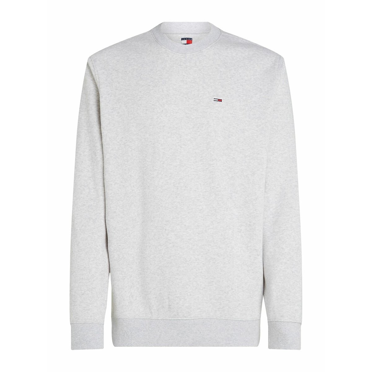 Sweatshirt mit rundem Ausschnitt grau, TOMMY JEANS