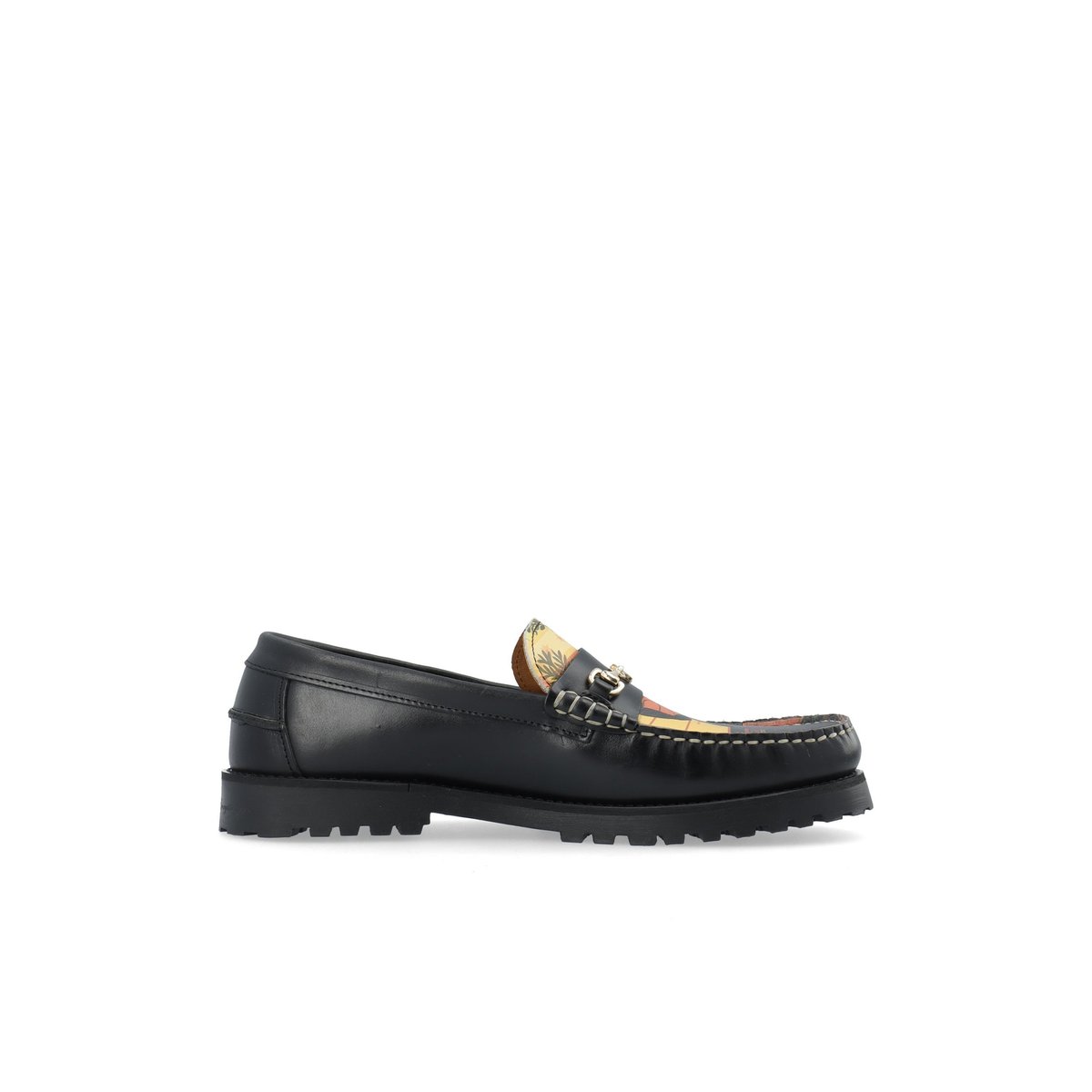 Mocassins black1, BIANCO