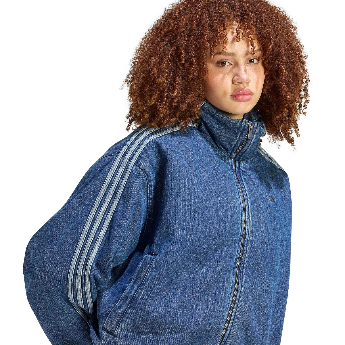 Casaca de ganga FIREBIRD ganga azul, adidas Originals