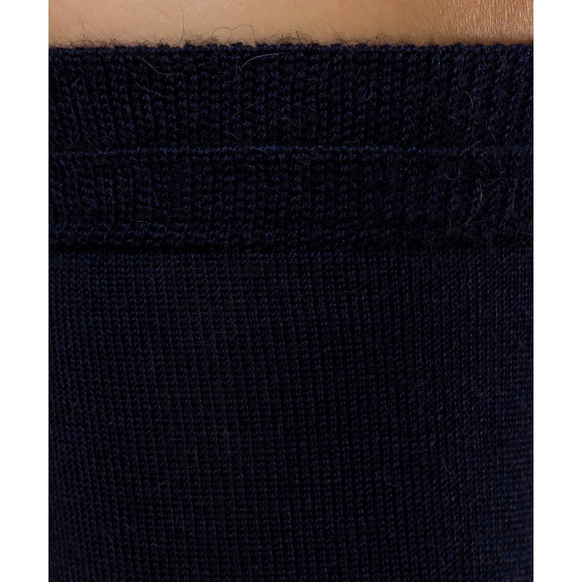 Chaussettes No. 4 Finest Camel & Silk bleu, FALKE