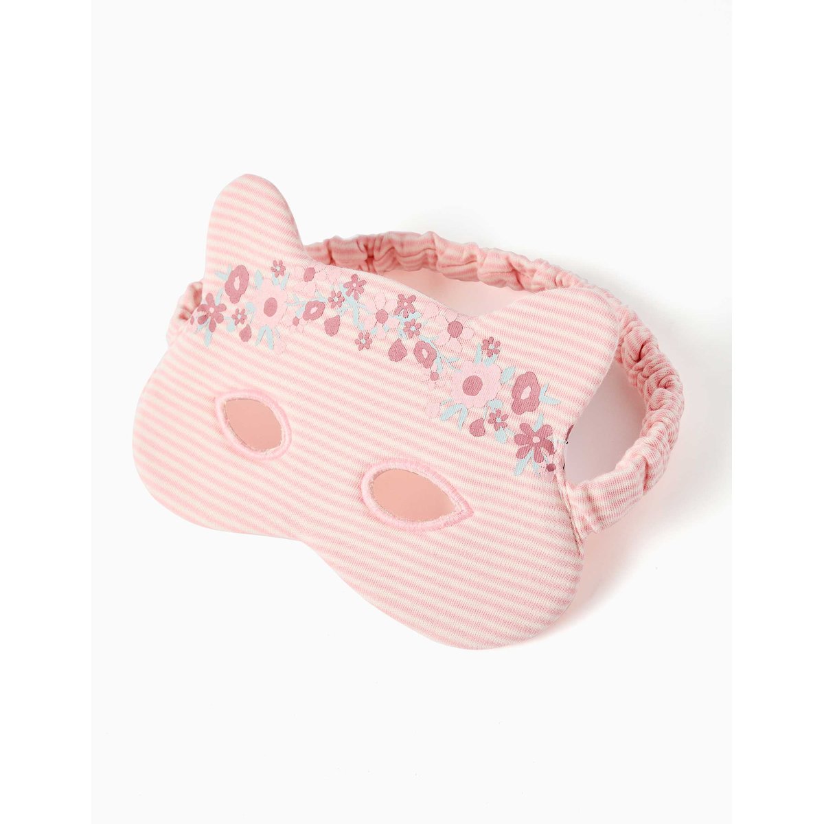 Pyjama à manches courtes en coton avec masque rembourré blanc, ZIPPY
