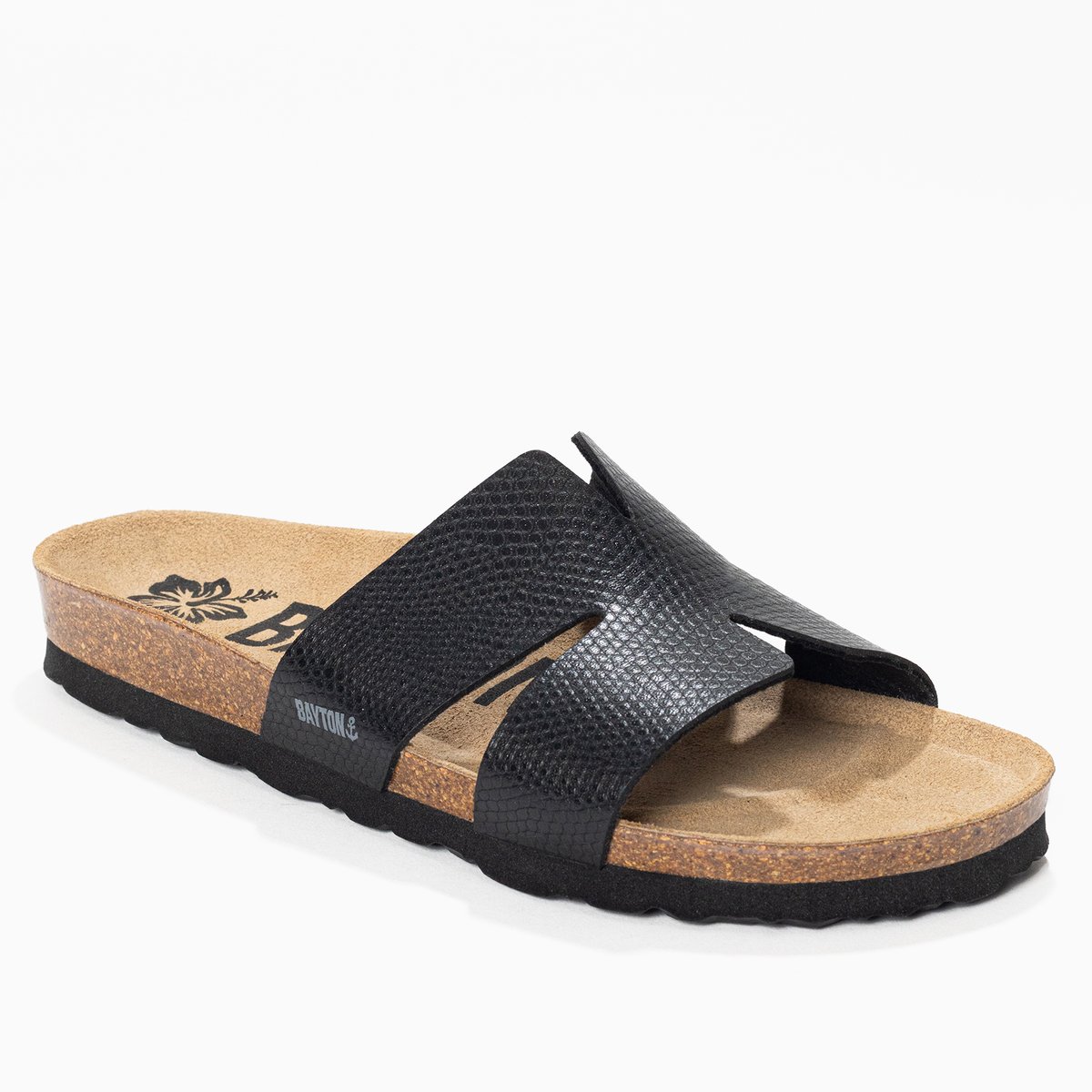 Sandales DJONE noir, BAYTON