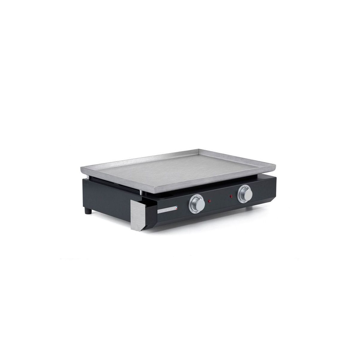 Plancha électrique QPL1230 inox 2 brûleurs à poser, 55x40 cm inox, RIVIERA & BAR