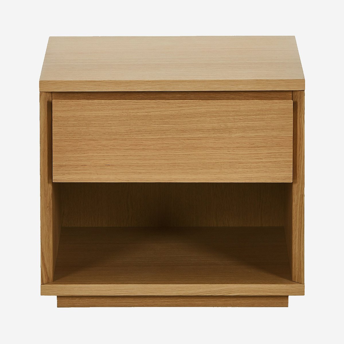 Table de chevet chêne HAZO naturel clair, HABITAT