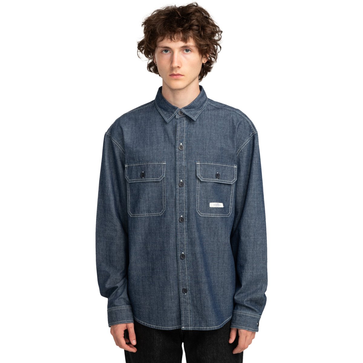 Chemise à manches longues C PEACE bleu blue nights, ELEMENT