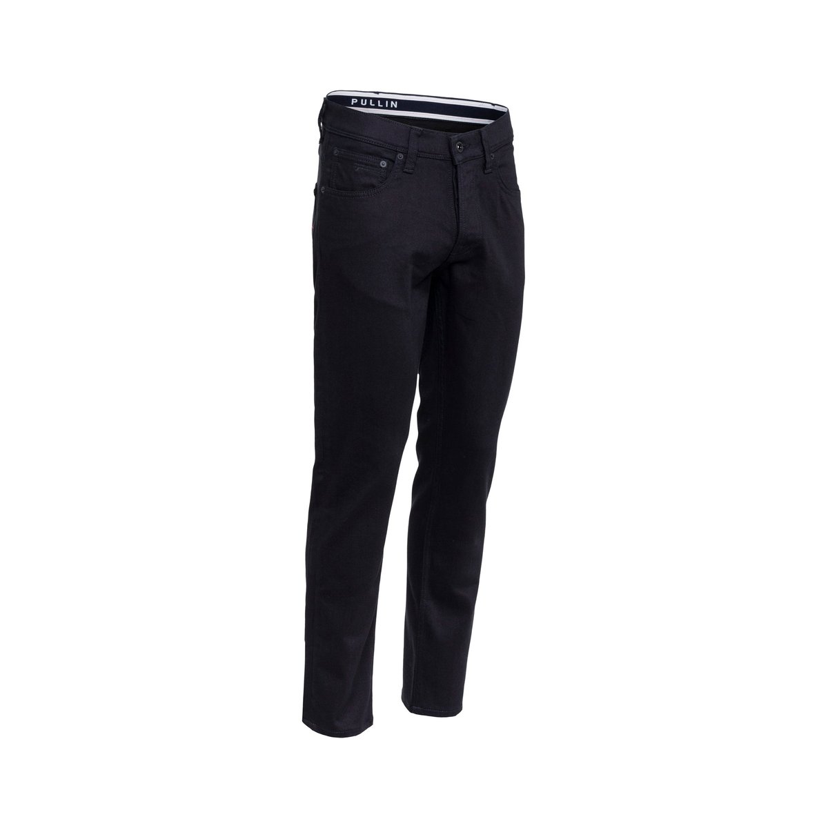 PANTALON REGULAR BLACK noir, PULLIN