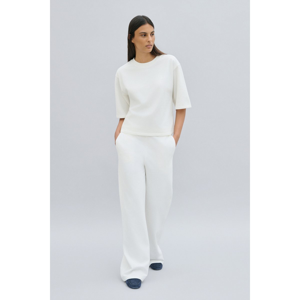 Pantalon coupe large PANTALON PGWENN ecru, CAROLL