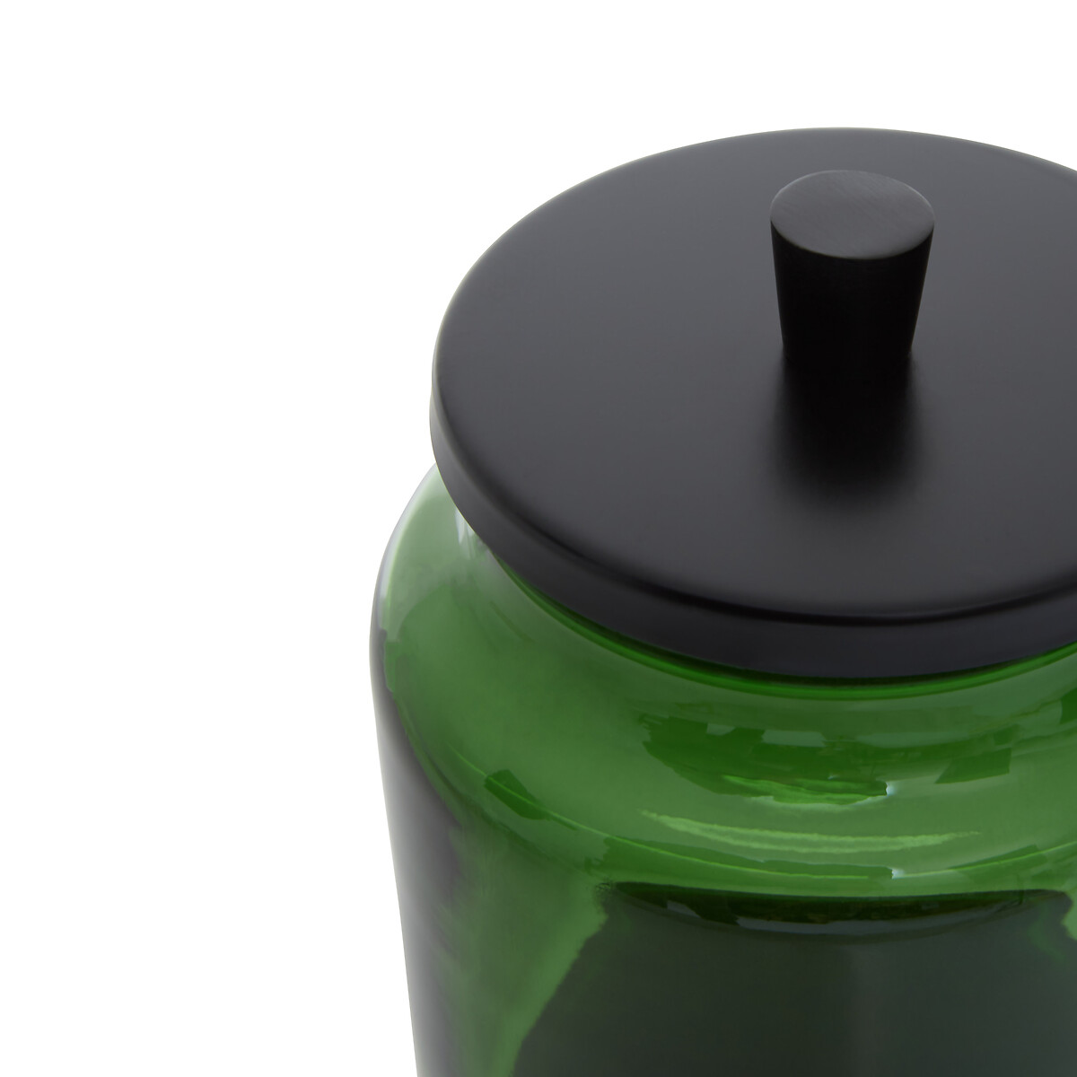 300ml Green Glass Canister with Lid green, FIFTY FIVE SOUTH