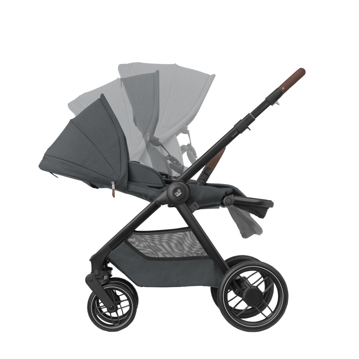 Pack Poussette Naissance Oxford+, Cosi Pebble 360 Pro 2, Embase FamilyFix 360 Pro twillic graphite, MAXI COSI