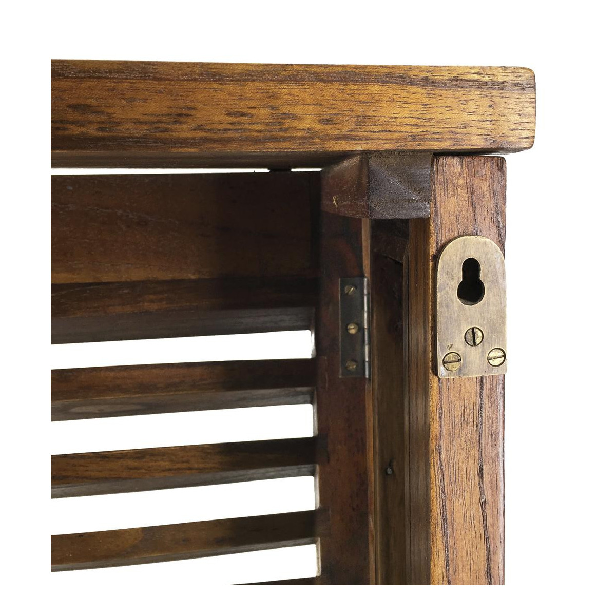 Cache-radiateur - ONÉLINE marron, DECORATION D’AUTREFOIS