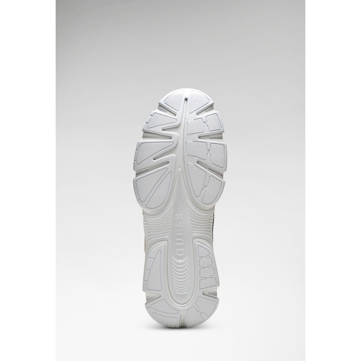 Chaussures De Course Avec Logo Indye crème, GUESS