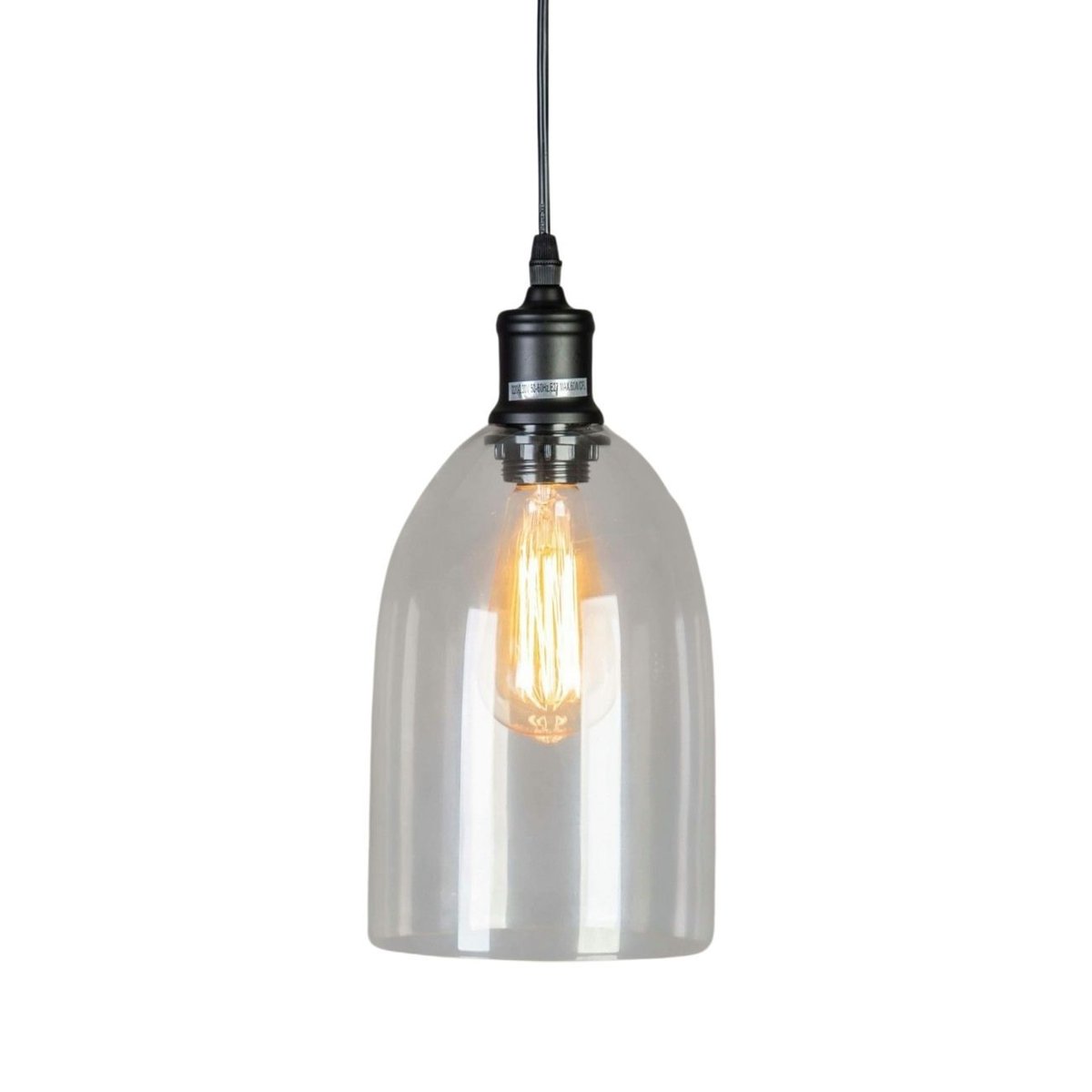 Suspension cloche verre transparent - GLORIA transparent, KOSILUM