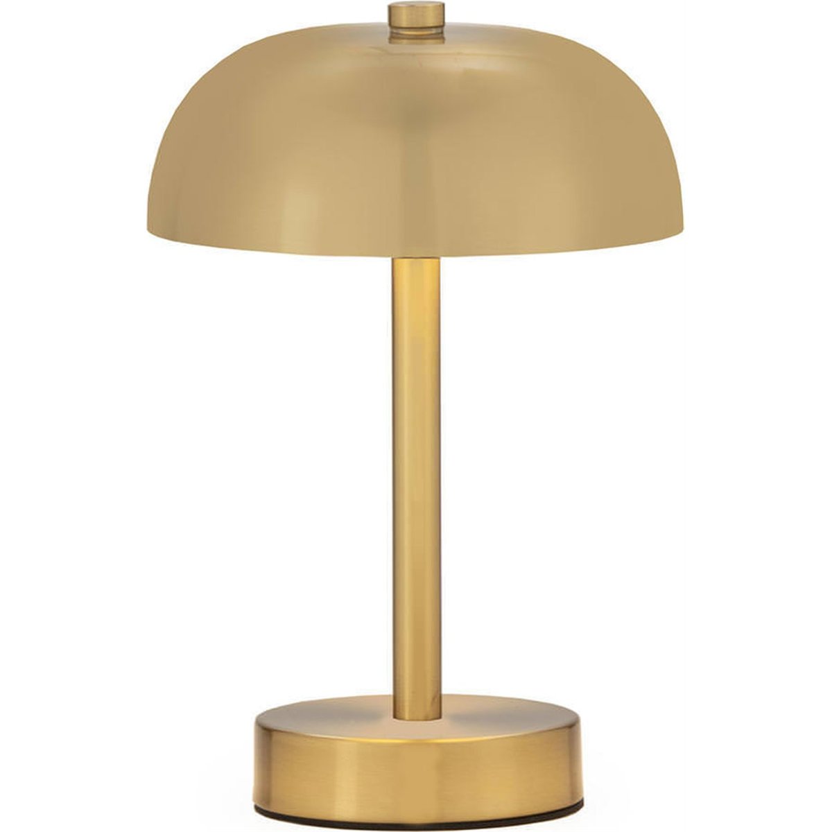 Lampe de table en métal au design arrondi doré, RECOLLECTION