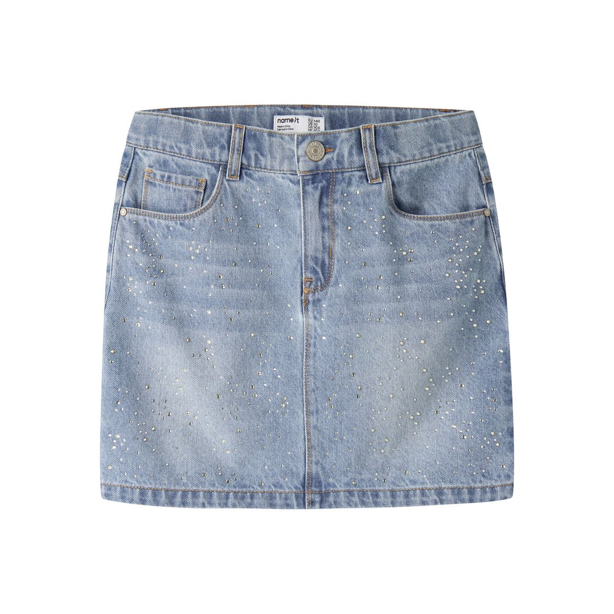 Jupe bleu - light blue denim1, NAME IT