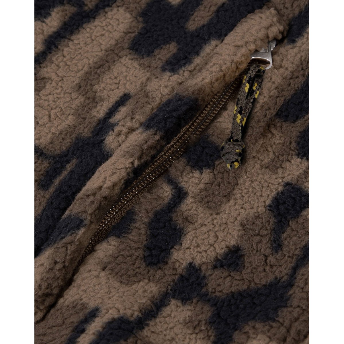 Polaire polyester SENART marron, FAGUO