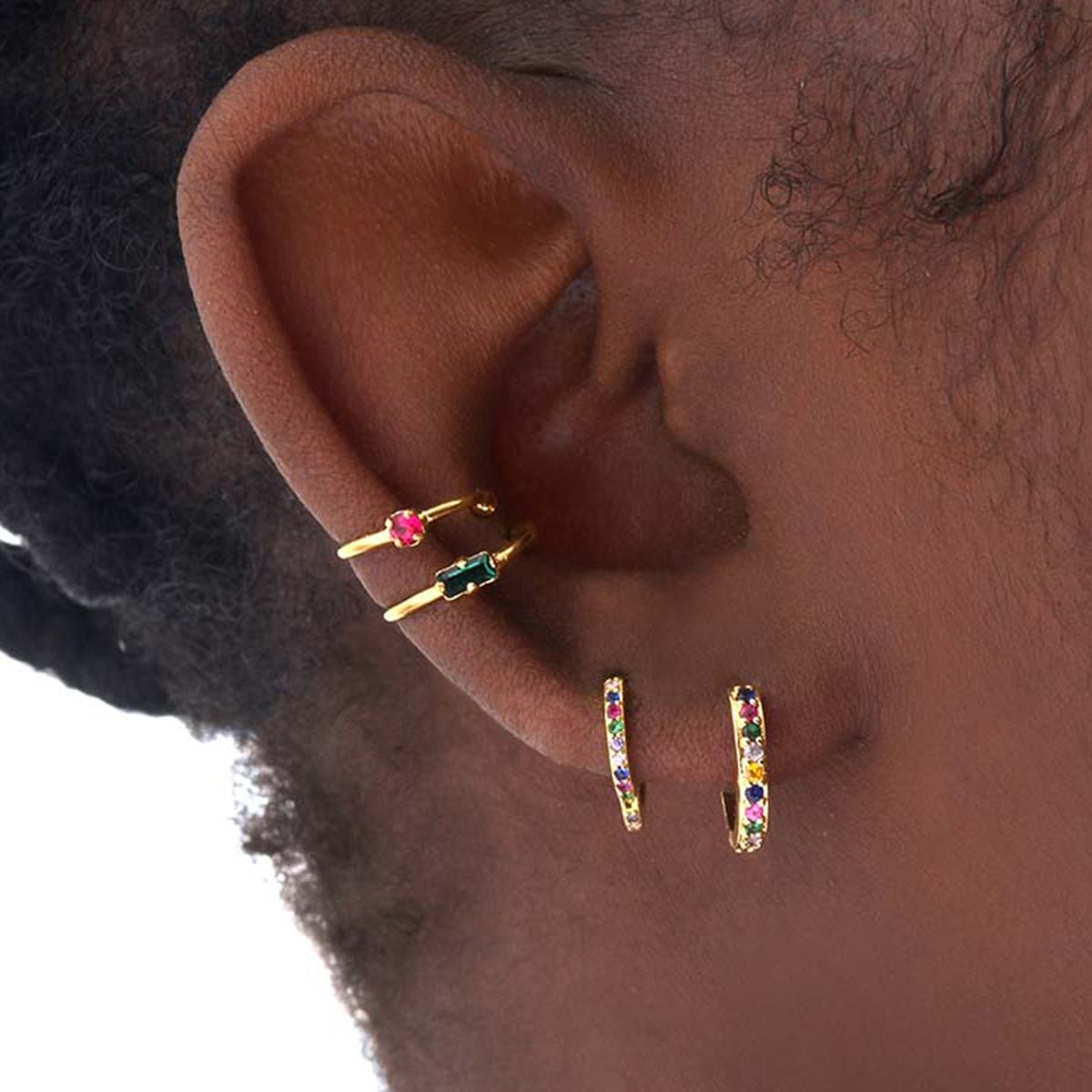 Bague d'oreille paris montana bleu, CAROLINE NAJMAN