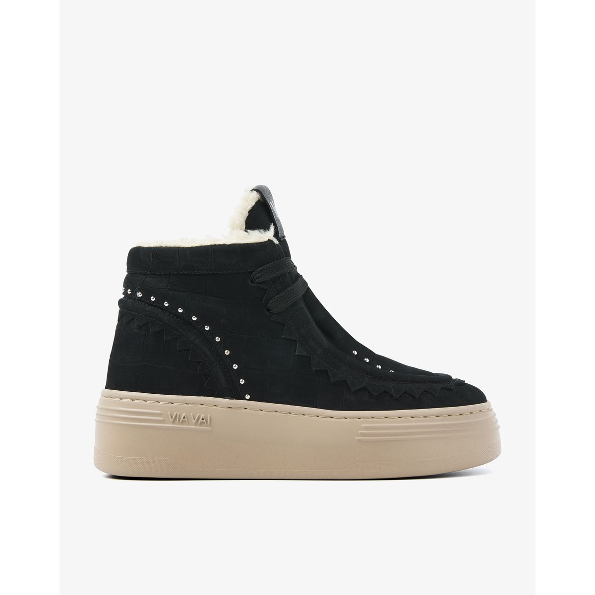 Baskets ISA CALLUM noir, VIA VAI